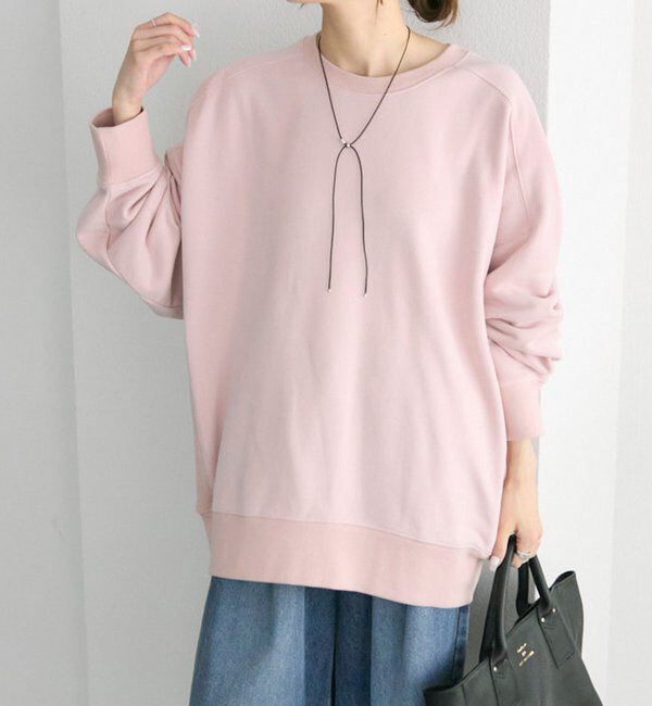  「シンプル裏起毛スウェットプルオーバー」|プルオーバー|