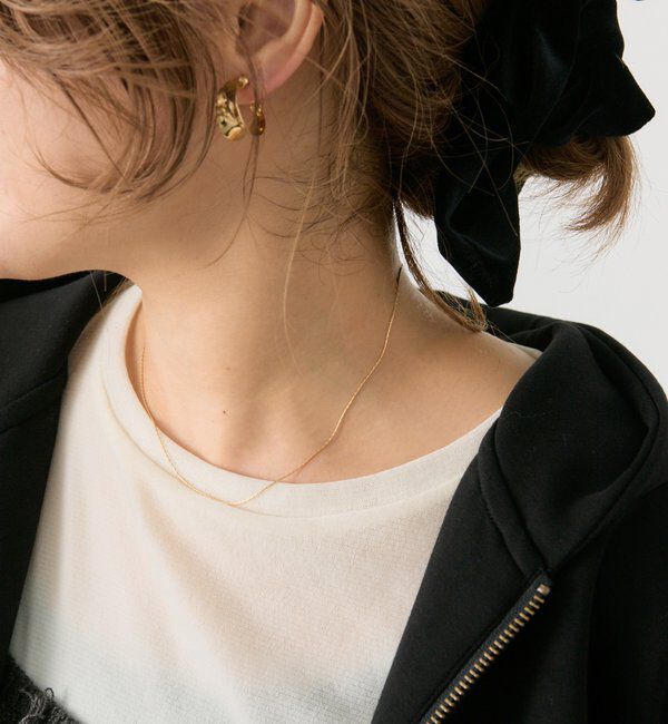  「【＠noricorico102企画】チェーンネックレス」|ネックレス|ゴールド