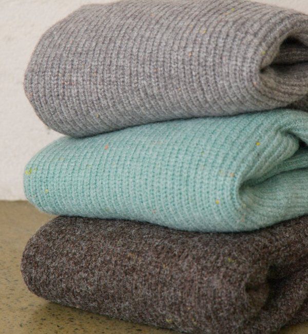  「ネップクルーネックニットプルオーバー」|キャミソール|