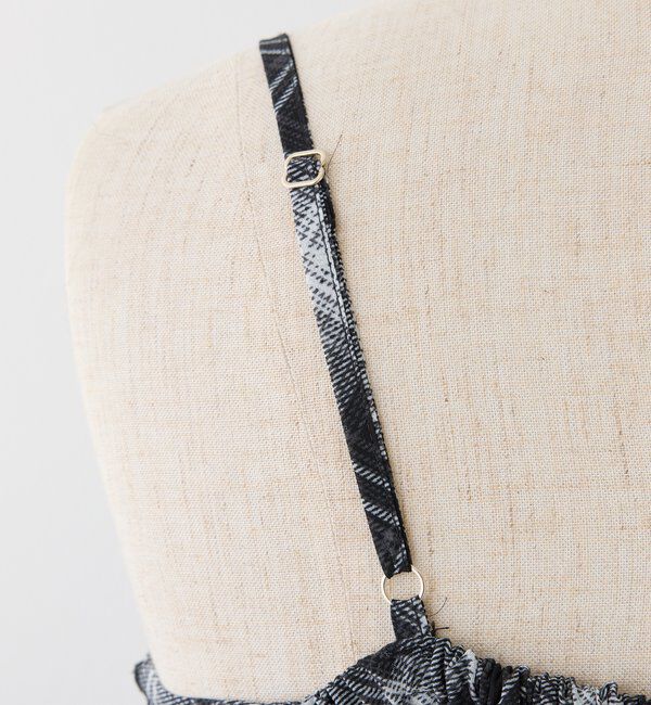  「肩リボンニットセットワンピース」|ワンピース|