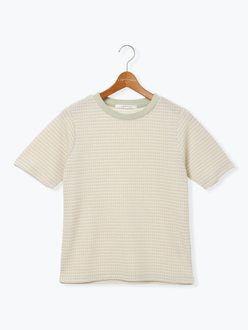 Lugnoncure「ハニカム柄カットジャカードトップス」|その他|