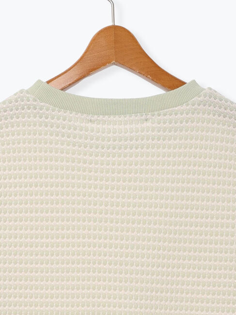 Lugnoncure「ハニカム柄カットジャカードトップス」|その他|