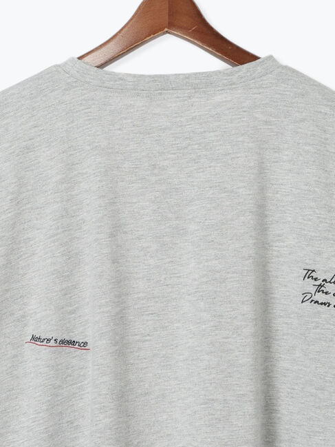 Te chichi TERRASSE「ランダム刺繍ロゴTシャツ」|Tシャツ・カットソー|