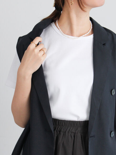 Te chichi「クルーネックTシャツ」|Tシャツ・カットソー|オフホワイト