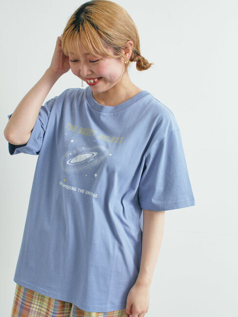 SM2「ギャラクシープリントTシャツ」|Tシャツ・カットソー|