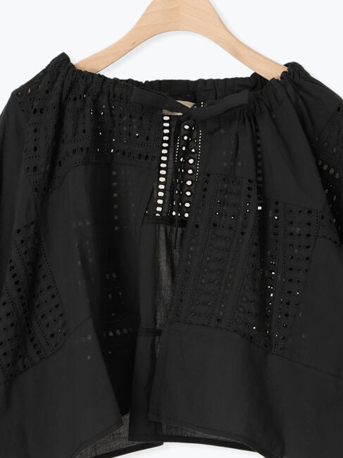 Samansa Mos2「レースボレロブラウス」|シャツ・ブラウス|