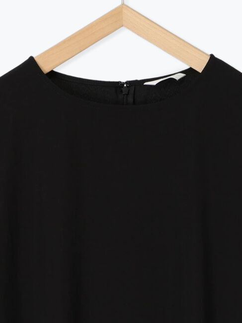 Samansa Mos2 blue「リネンタッチマキシティアードワンピース」|ワンピース|