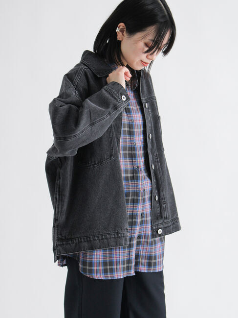 sm2rhythm「シアーチェックシャツ」|シャツ・ブラウス|