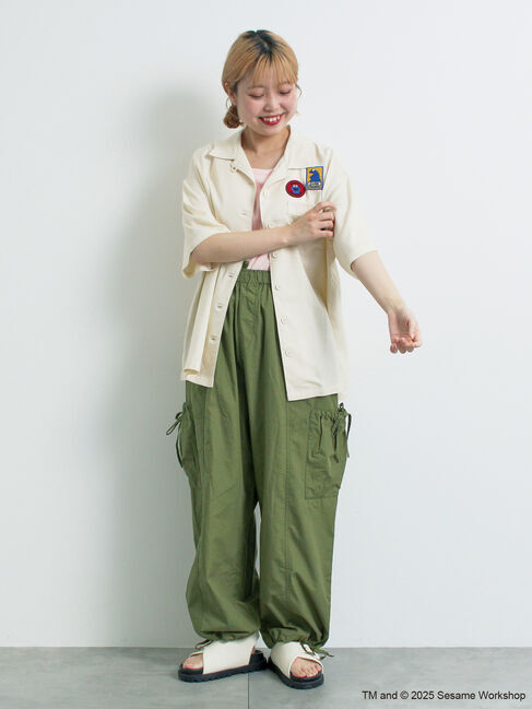 SM2「【SESAME STREET meets SM2】ワッペン付きボウリングシャツ」|シャツ・ブラウス|