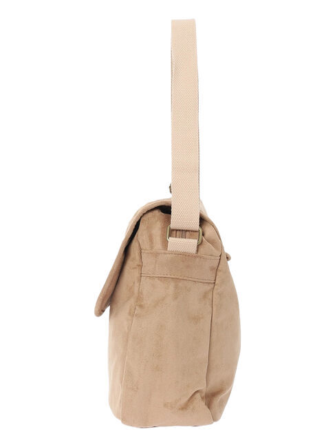 Samansa Mos2「スウェードライクメッセンジャーバッグ」|その他|