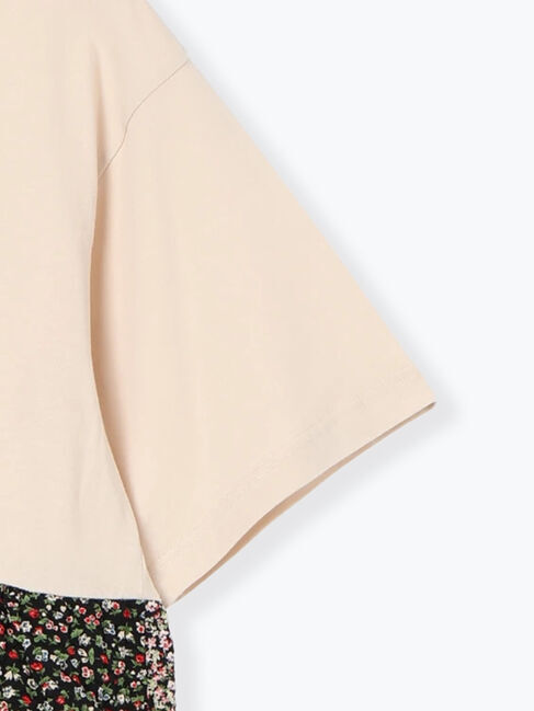 SM2「パッチワーク花柄ドッキングワンピース」|ワンピース|