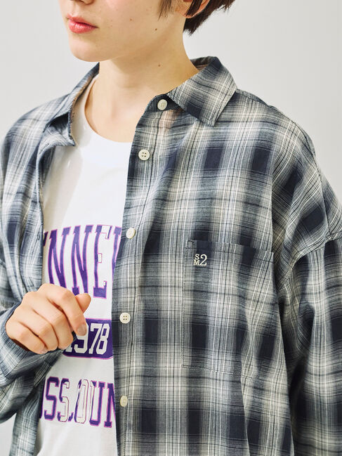 SM2「柄アソートフロッキープリントロングTシャツ」|Tシャツ・カットソー|