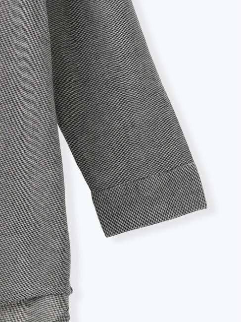 Samansa Mos2「後ろ釦スキッパーチュニック」|シャツ・ブラウス|