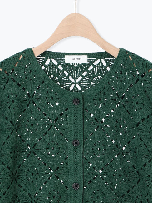 SM2「クロシェ編み風カーディガン」|カーディガン|