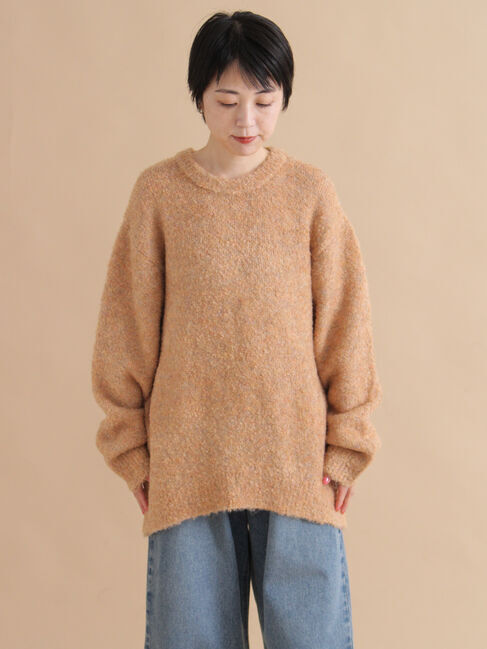 sm2rhythm「ブークレニットプルオーバー」|ニット・セーター|