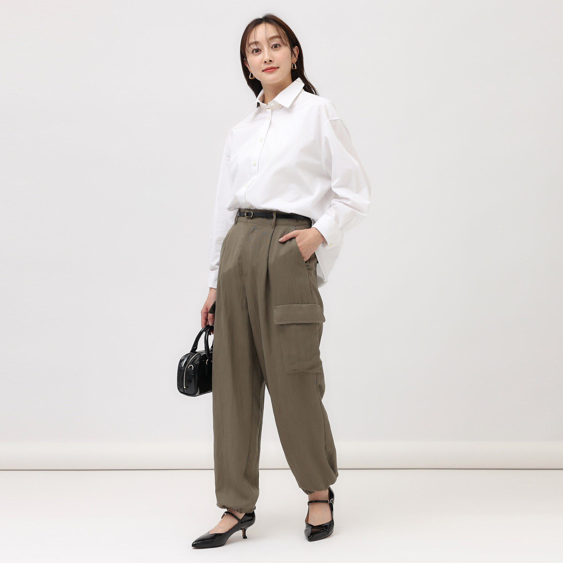 UNTITLED「【コットン100/羽織りにもオススメ！】タイプライター ビッグシャツ」|シャツ・ブラウス|