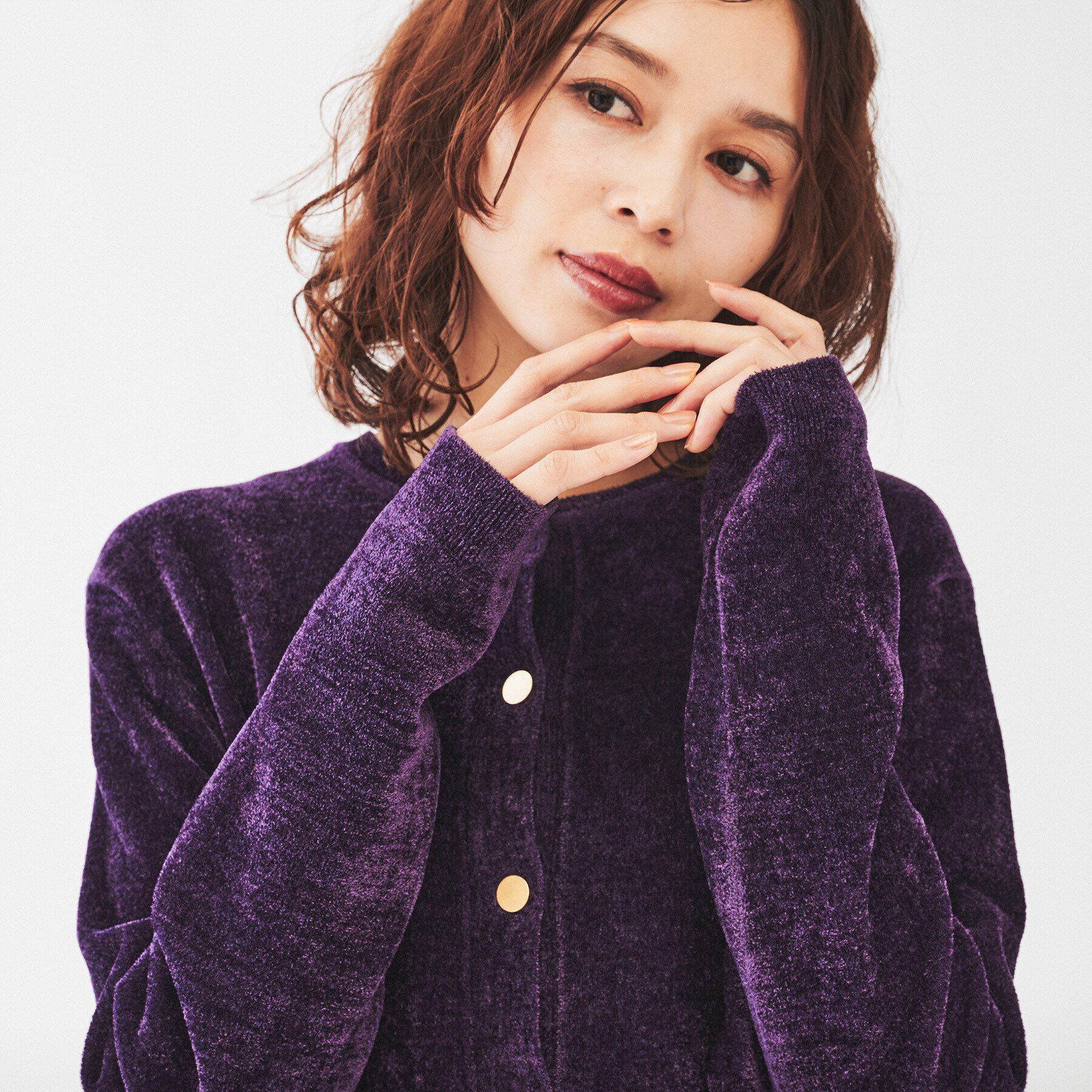 UNTITLED「【アンサンブル＆セットアップ可能】モールカーディガン」|カーディガン|