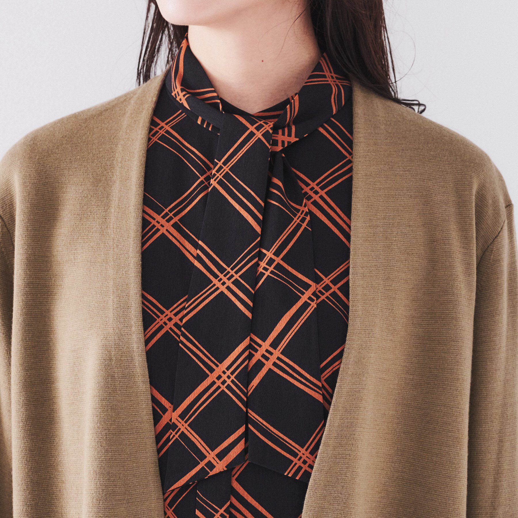 UNTITLED「【きれいめ/洗える】ミラノリブ ロングニットカーディガン」|カーディガン|