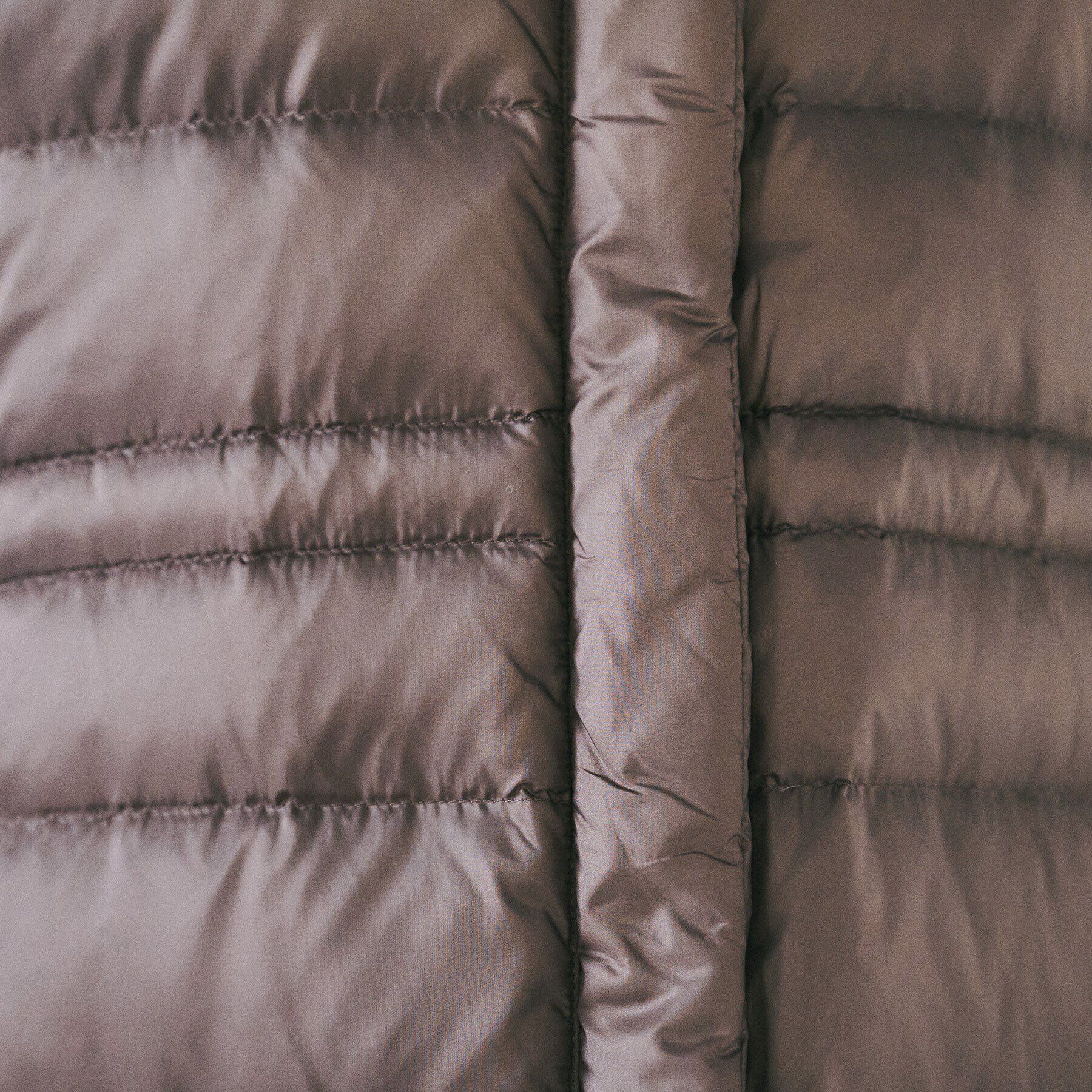 UNTITLED「【撥水/洗える/すっきり】ロング丈タフタダウンコート」|ダウン|