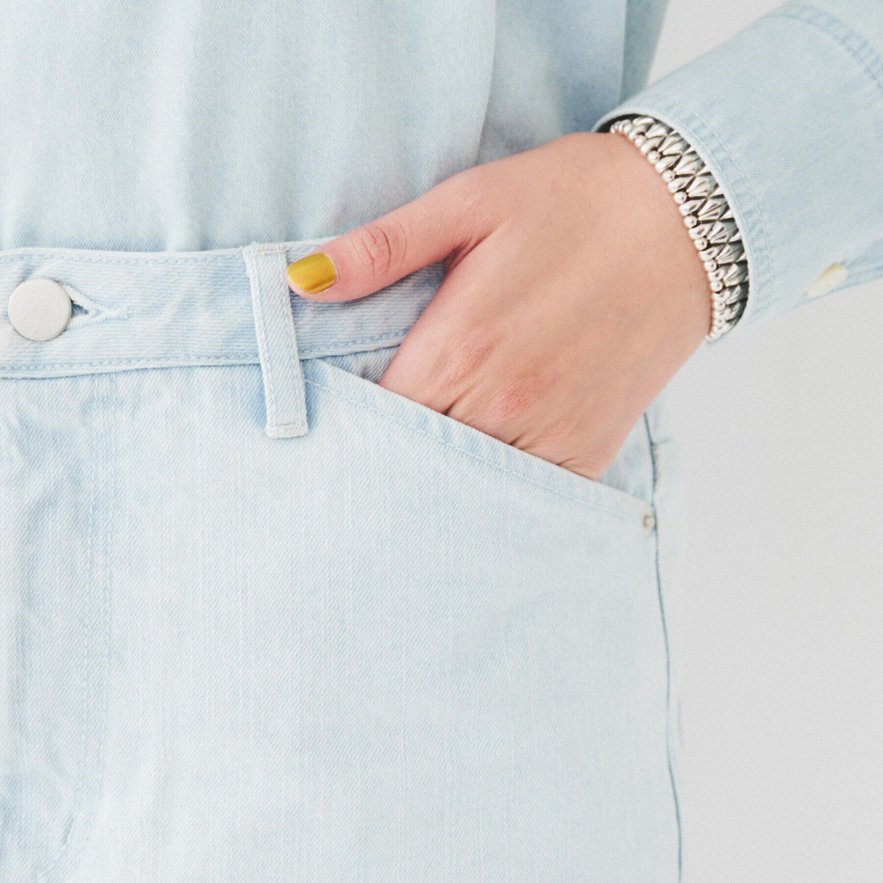 UNTITLED「セミタイトデニムスカート」|スカート|