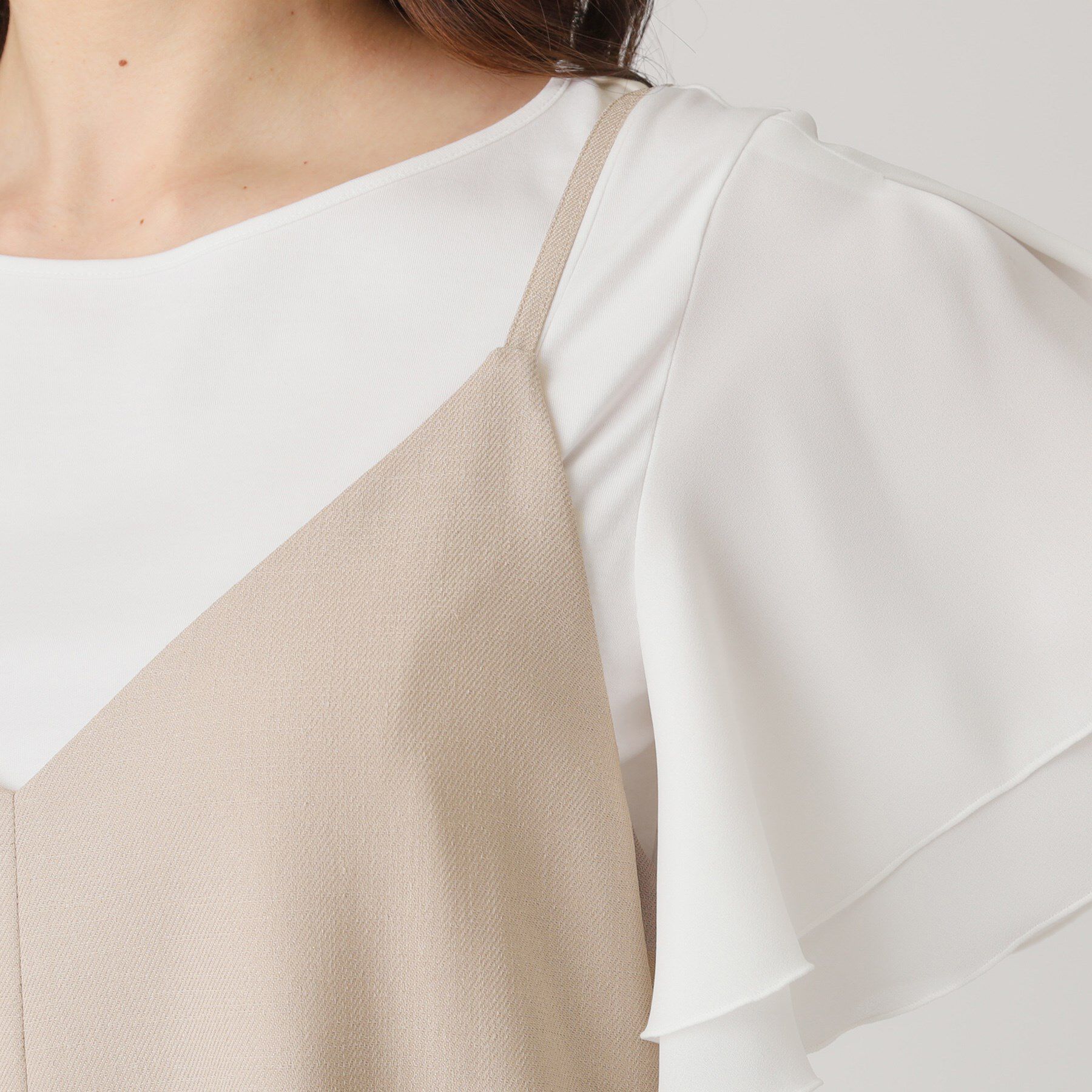 COUP DE CHANCE「【洗える／日本製】キャミソールワンピース」|ワンピース|