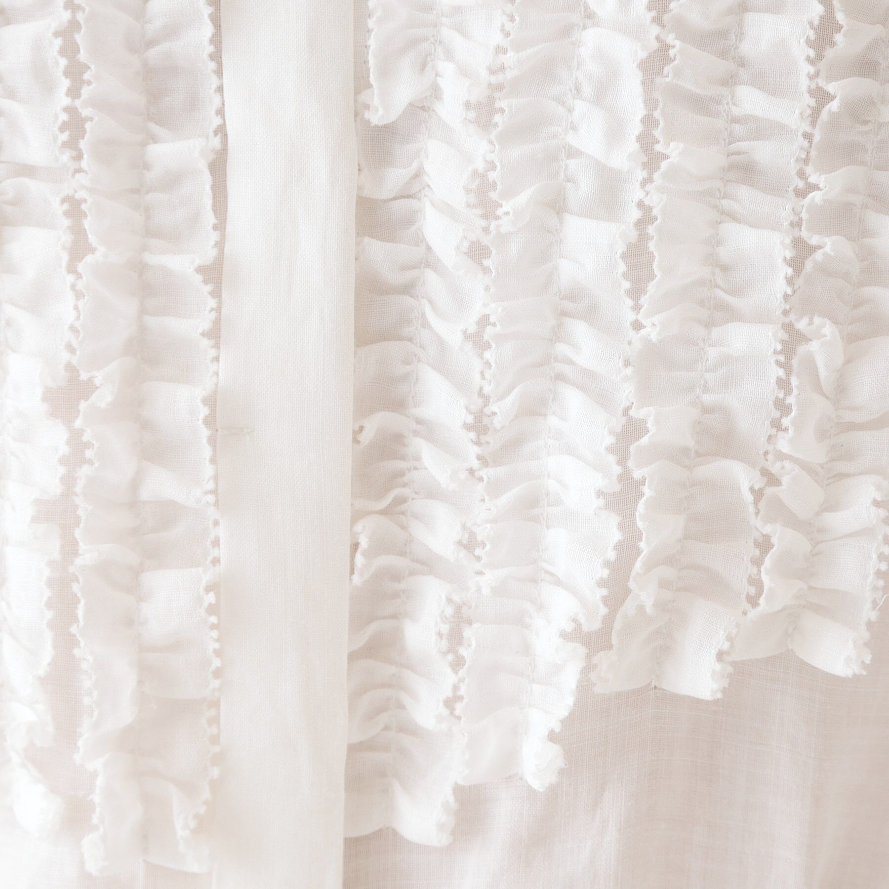 COUP DE CHANCE「【洗える／ラミー】フリルデザインブラウス」|シャツ・ブラウス|