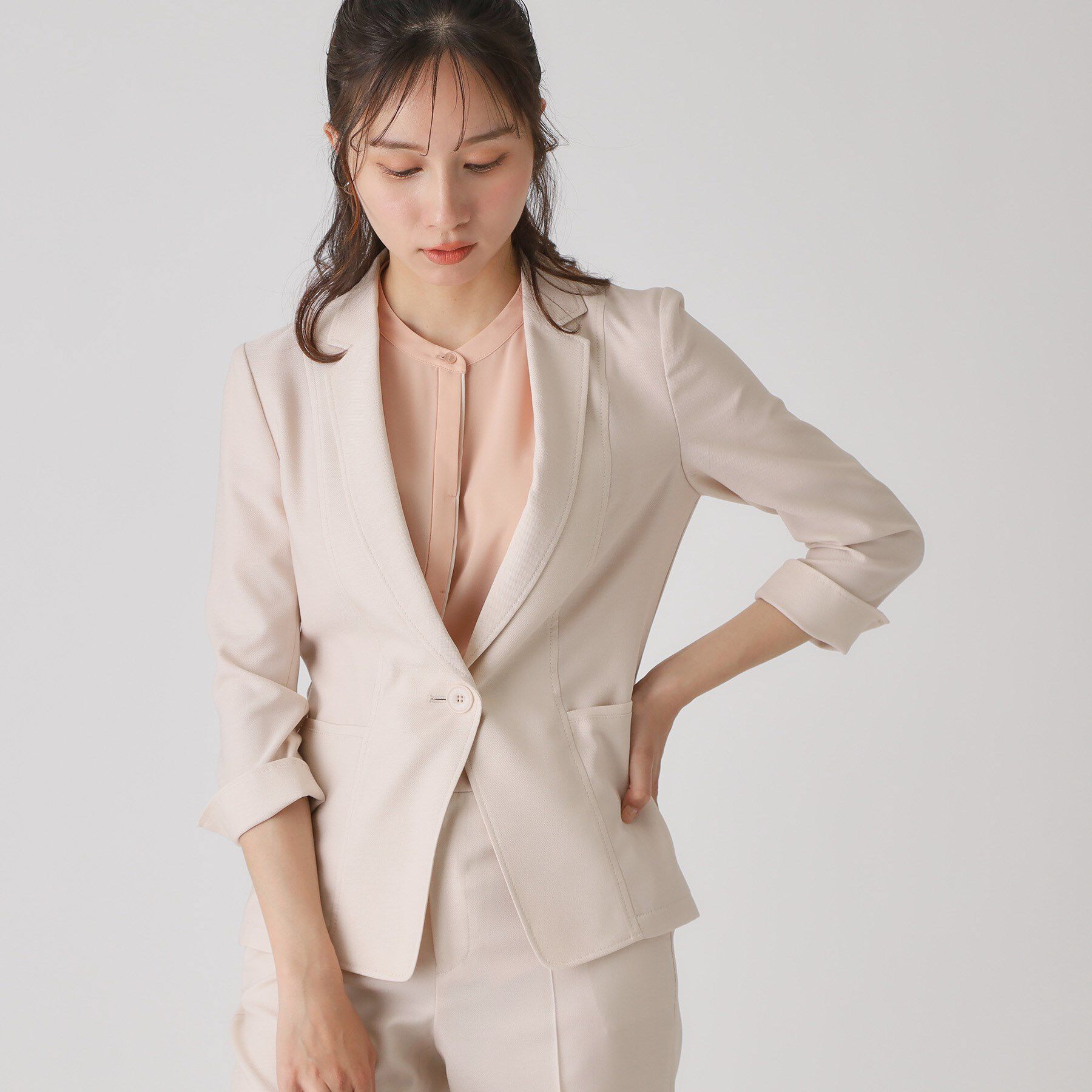 COUP DE CHANCE「【手洗い可／日本製】テーラードジャケット」|テーラードジャケット|