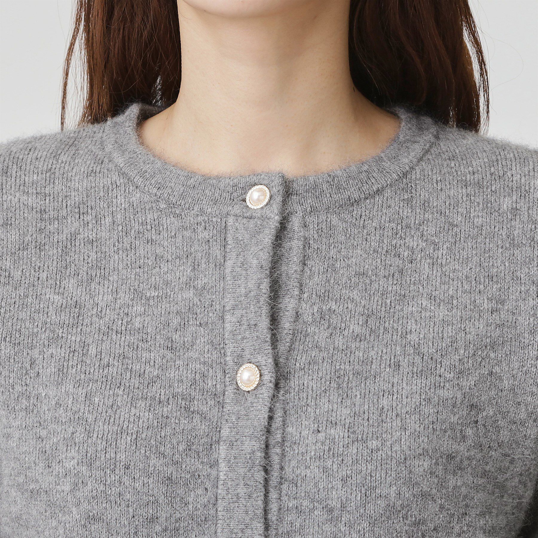 COUP DE CHANCE「【手洗い可】ジャケット風カーディガン」|カーディガン|