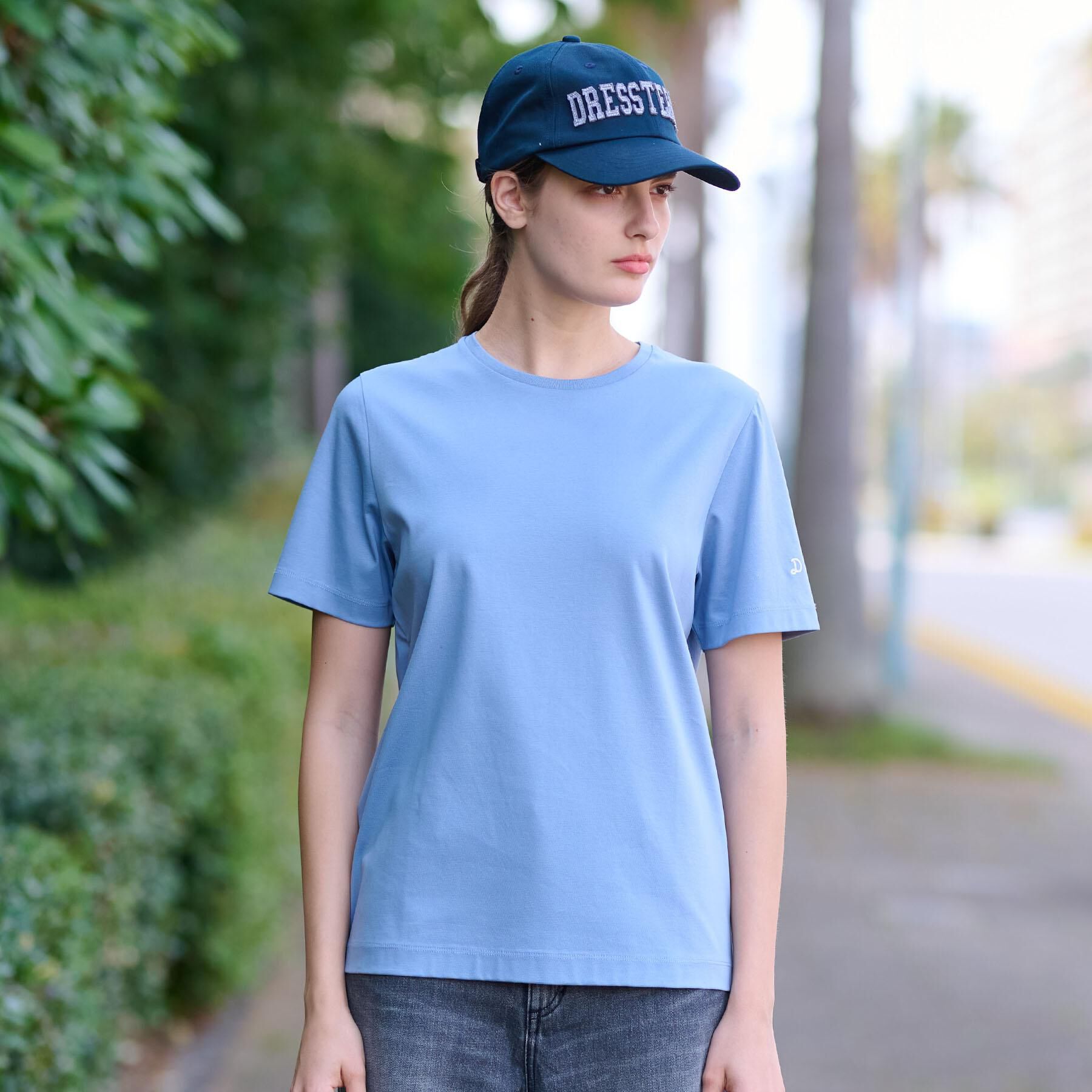 DRESSTERIOR「【接触冷感/抗菌防臭/消臭】アイスクリアコットンTシャツ」|Tシャツ・カットソー|