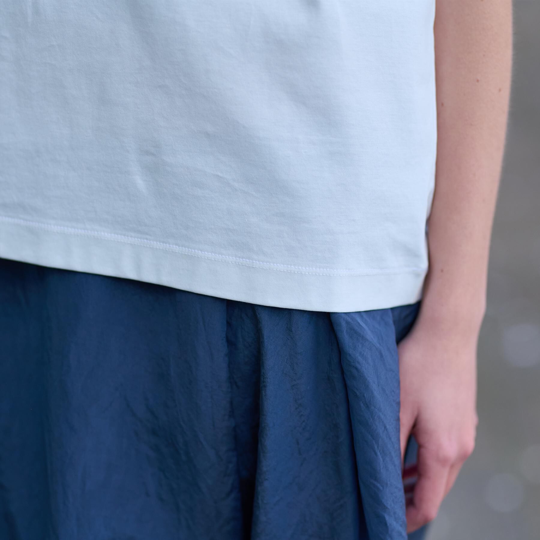 DRESSTERIOR「【接触冷感/抗菌防臭/消臭】アイスクリアコットンTシャツ」|Tシャツ・カットソー|