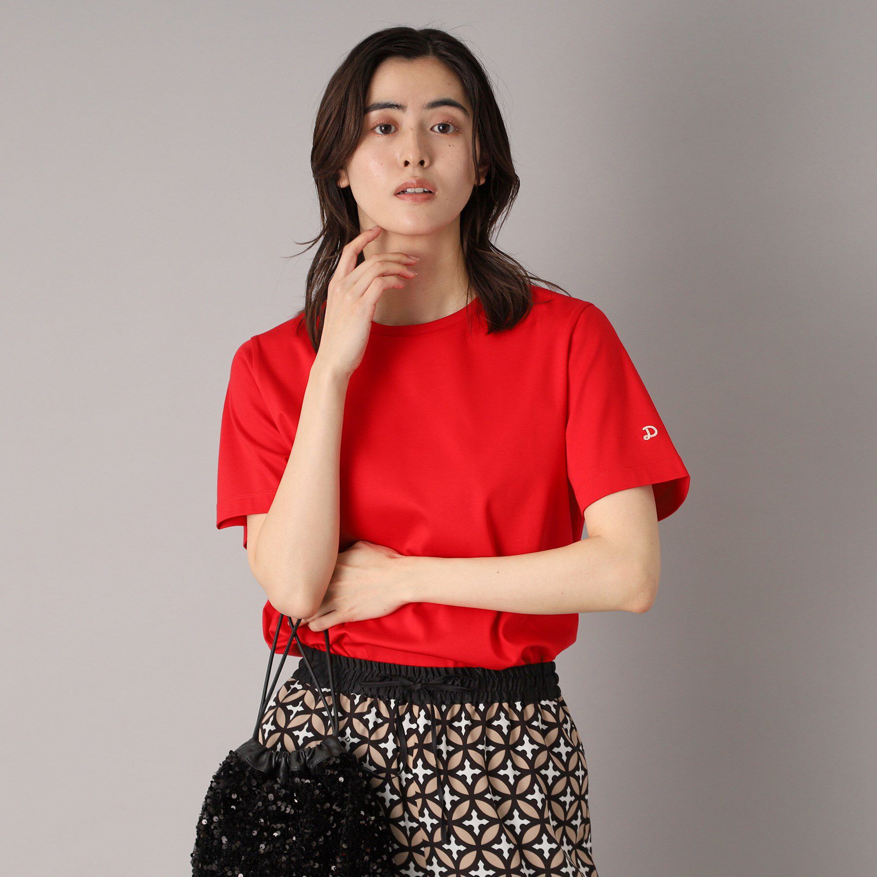 DRESSTERIOR「【接触冷感/抗菌防臭/消臭】アイスクリアコットンTシャツ」|Tシャツ・カットソー|