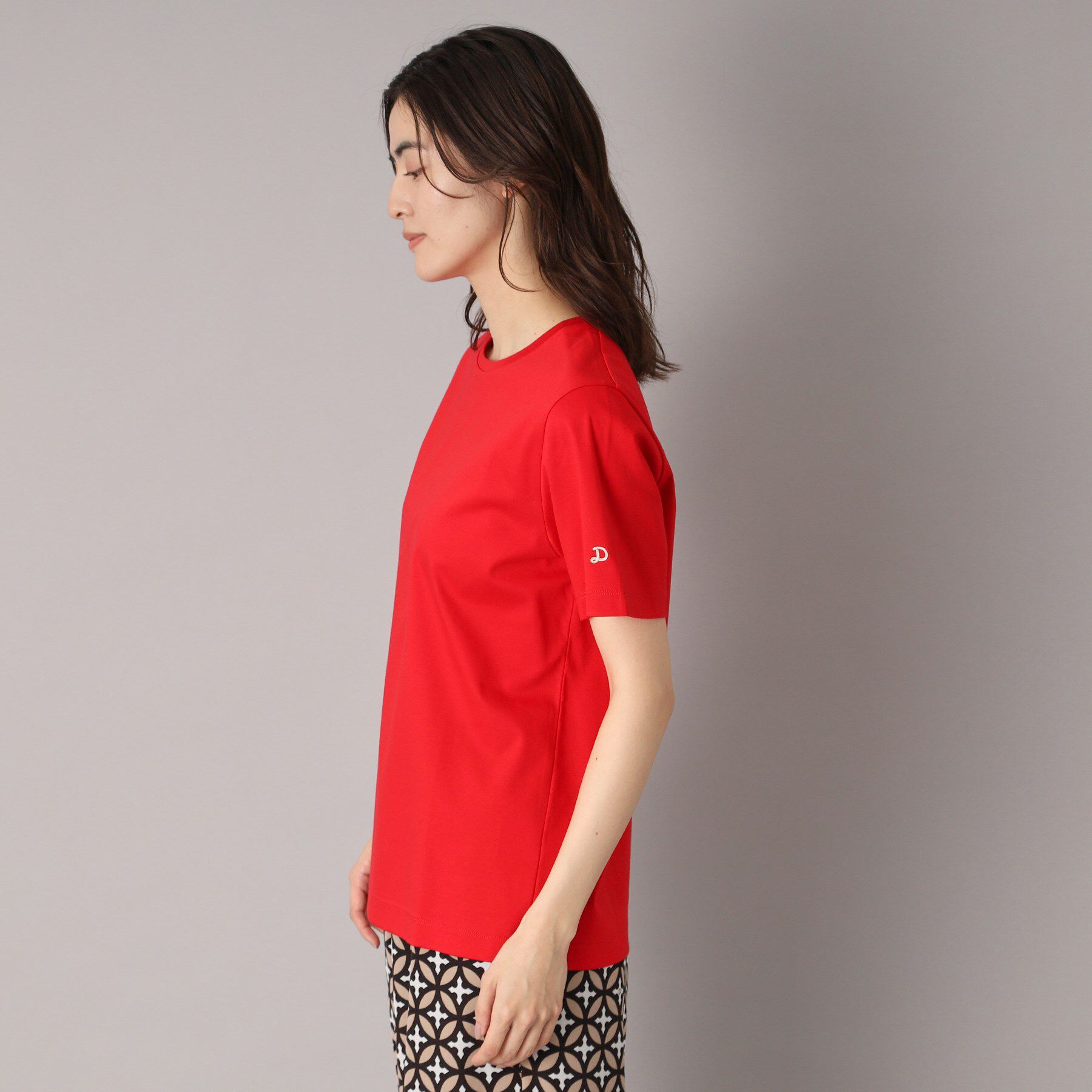 DRESSTERIOR「【接触冷感/抗菌防臭/消臭】アイスクリアコットンTシャツ」|Tシャツ・カットソー|