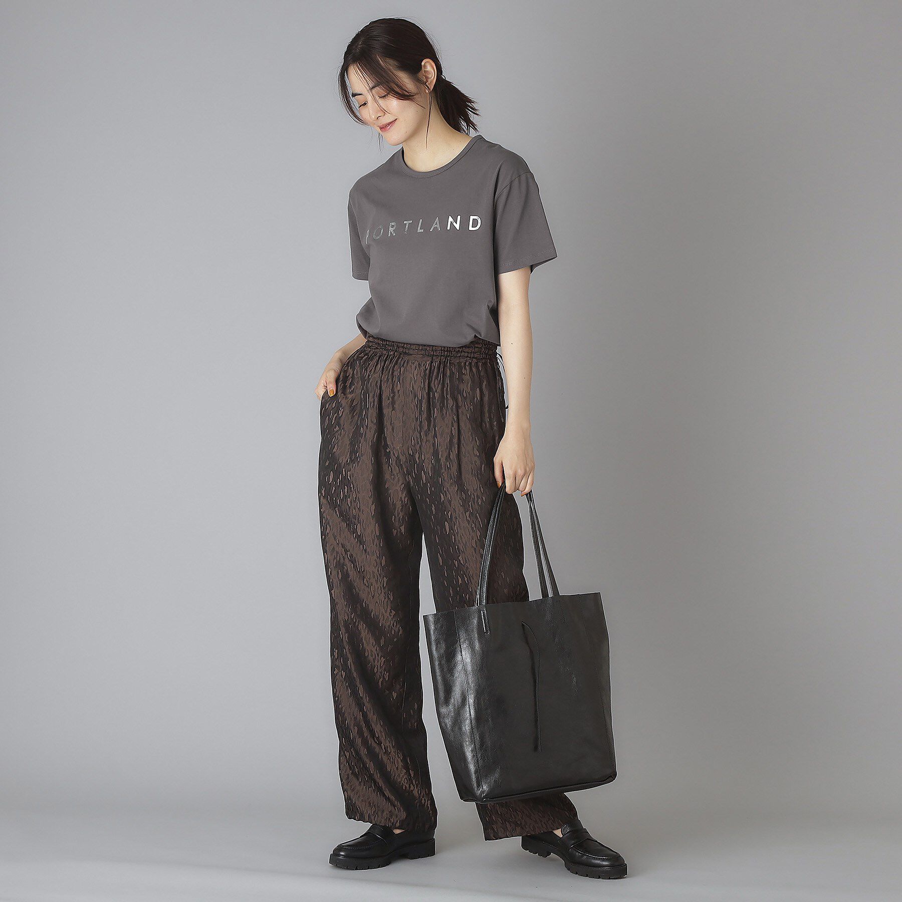 DRESSTERIOR「20／1シルケット風天竺Tシャツ」|Tシャツ・カットソー|