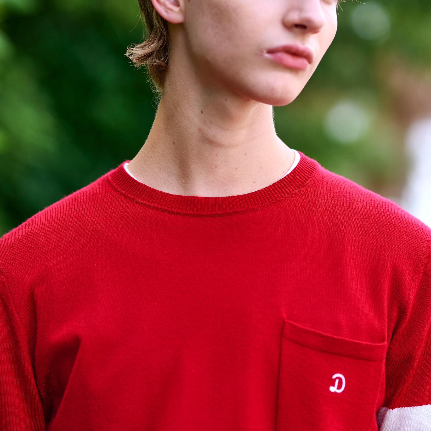 DRESSTERIOR「ウォッシャブルファインメリノ クルーネックニット」|ニット・セーター|