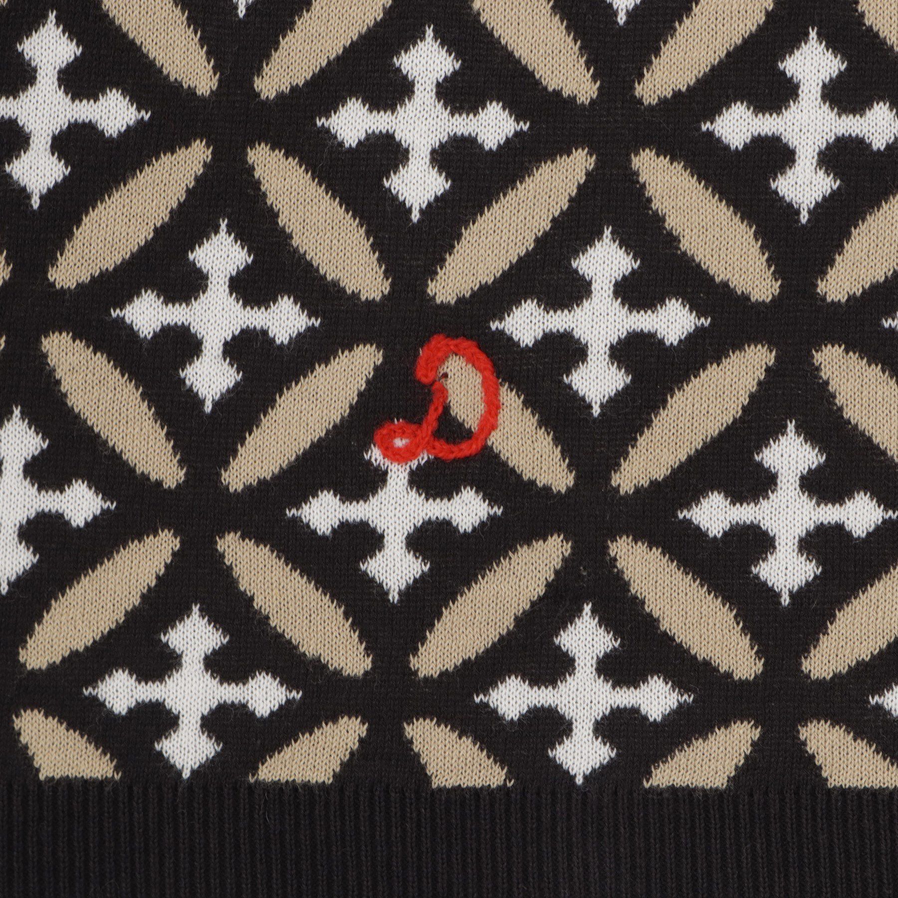 DRESSTERIOR「オーバーラップサークルジャカード タートルニット」|ニット・セーター|