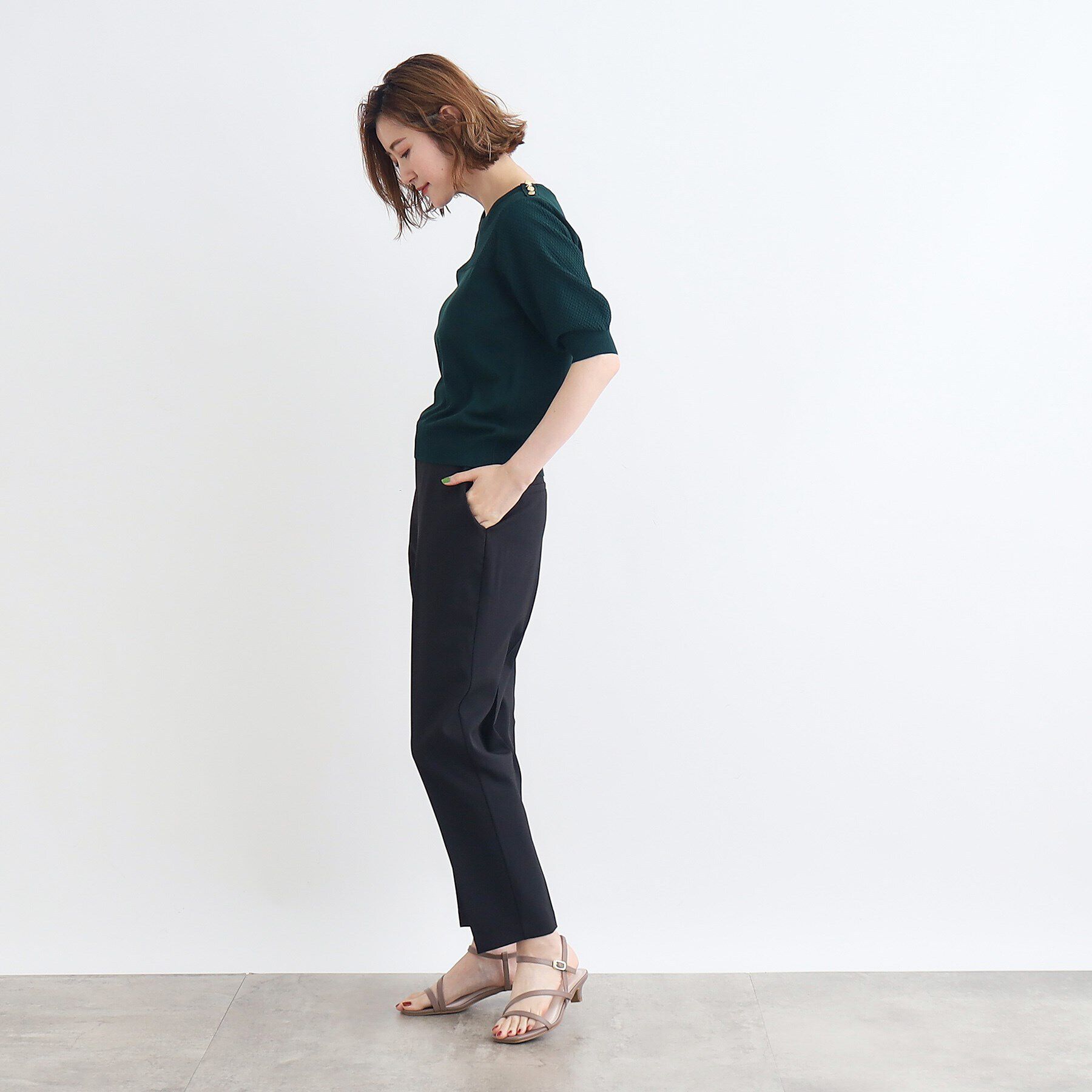 grove「2WAYストレッチテーパードパンツ」|その他|