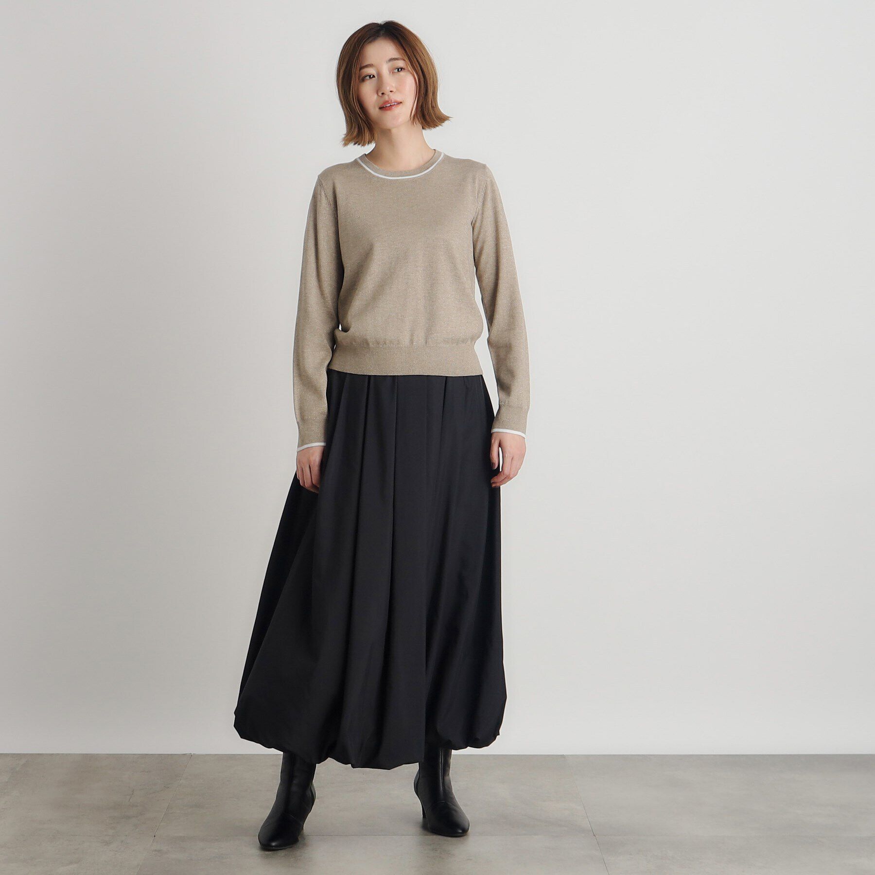 grove「タフタバルーンスカート」|スカート|
