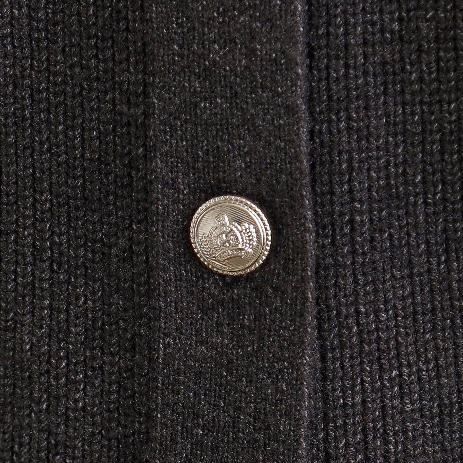 grove「金ボタン畦ラグランニットカーディガン」|カーディガン|