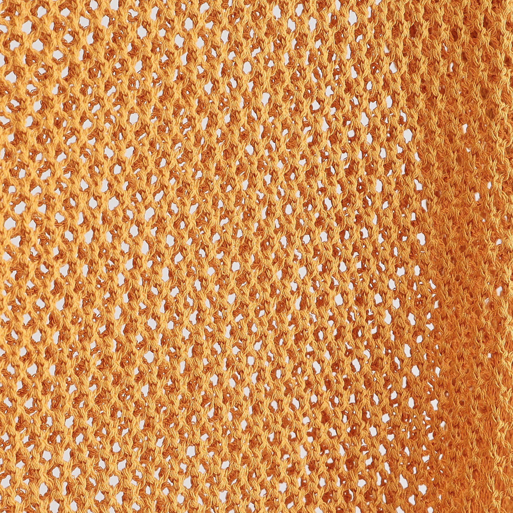 grove「取り入れるだけで旬顔 メッシュ編みポロニット」|ニット・セーター|