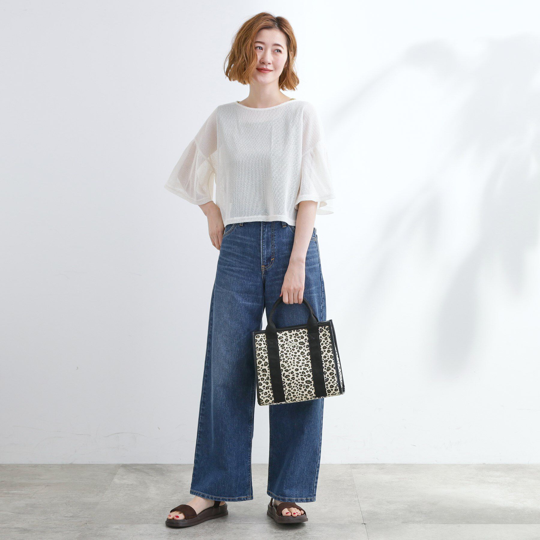 grove「【Lee別注】パイピングスクエア2WAYトート」|トートバッグ|