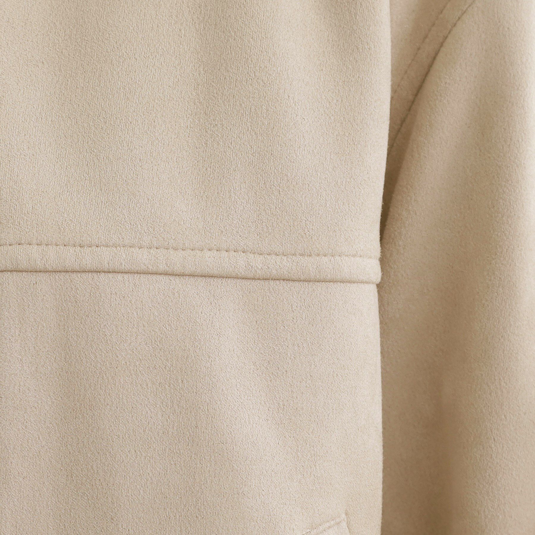 grove「日常を華やかにするスエード調ブルゾン」|ブルゾン・スタジャン|