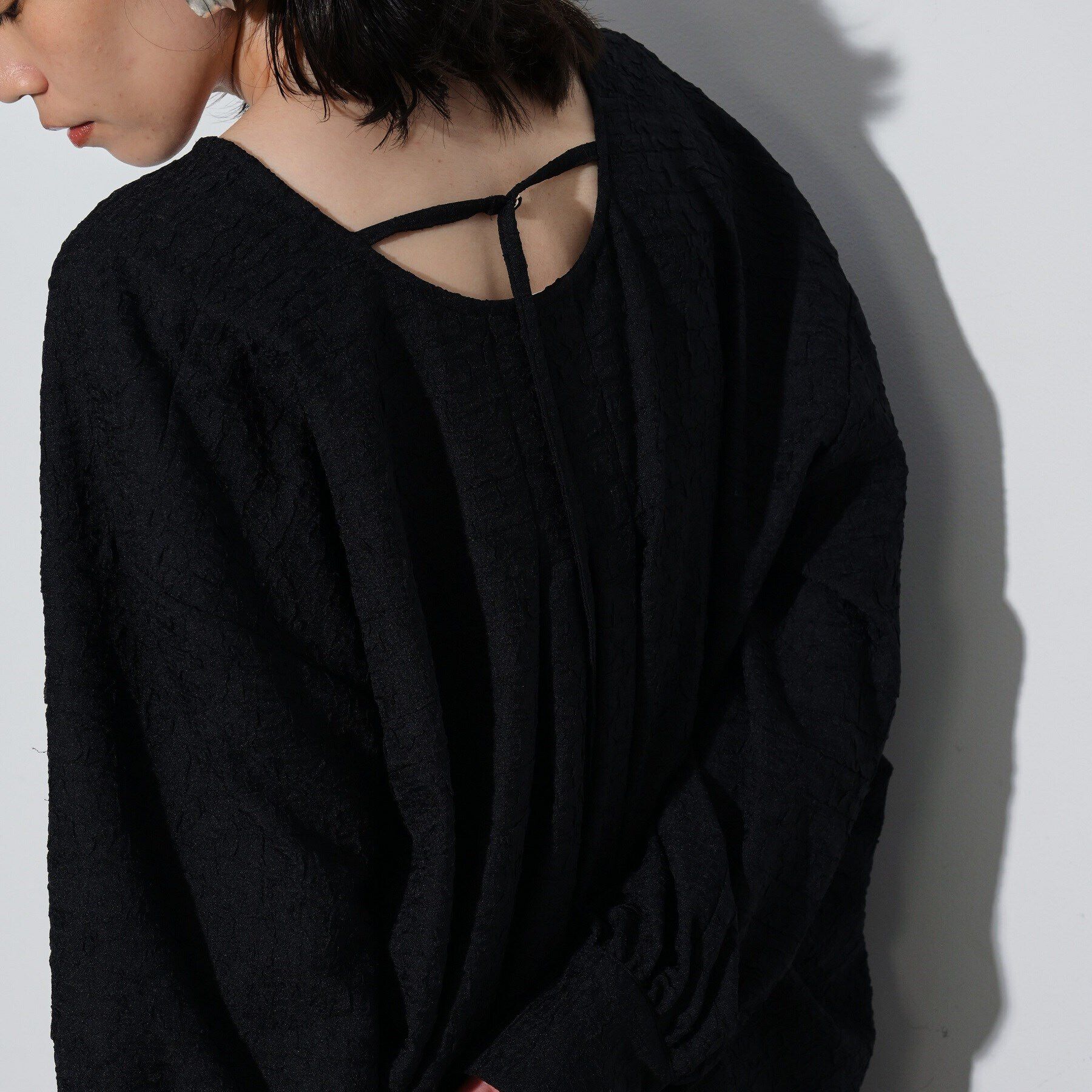 GALLEST「ジャカードフォルムブラウス」|シャツ・ブラウス|