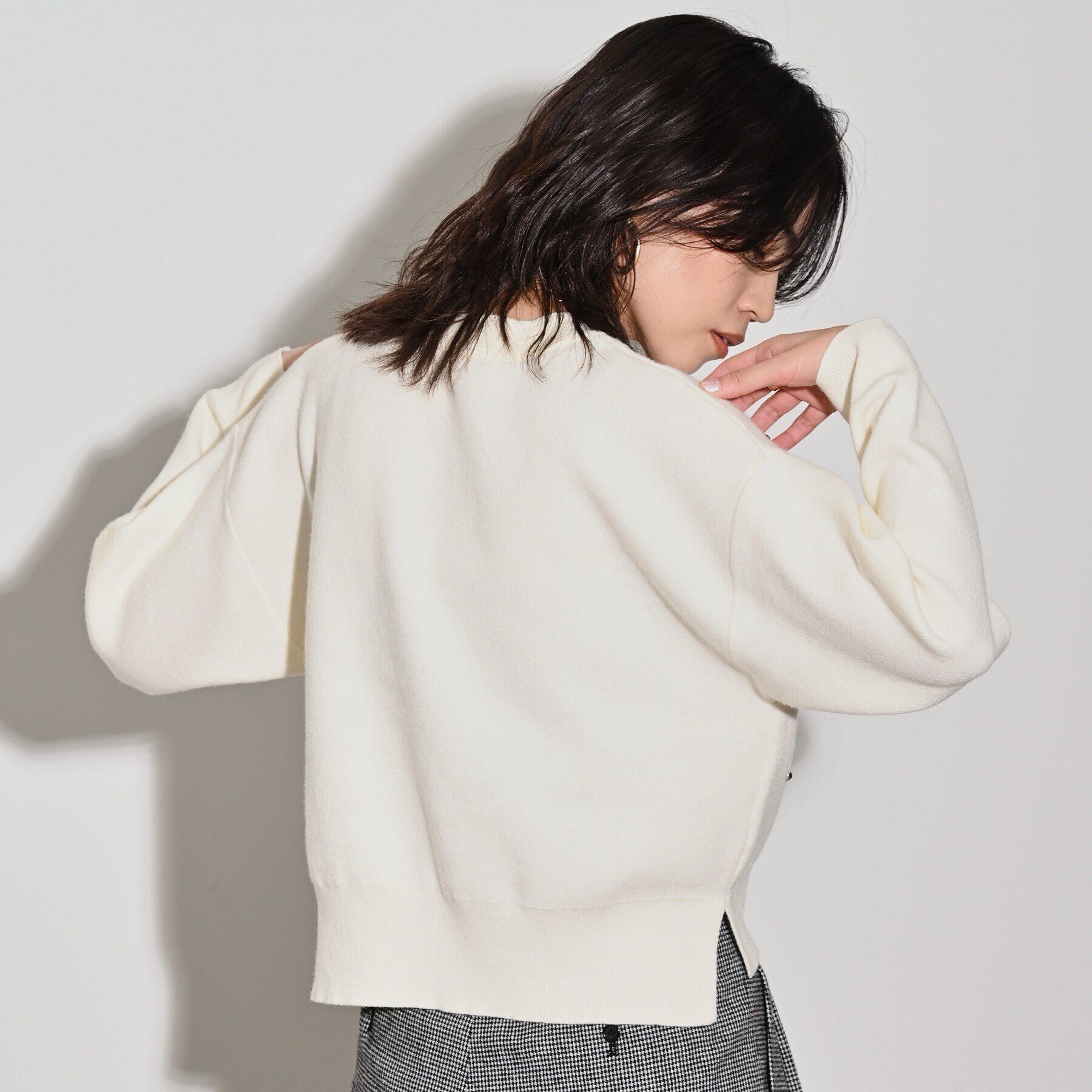 GALLEST「MIXビジューニット」|ニット・セーター|