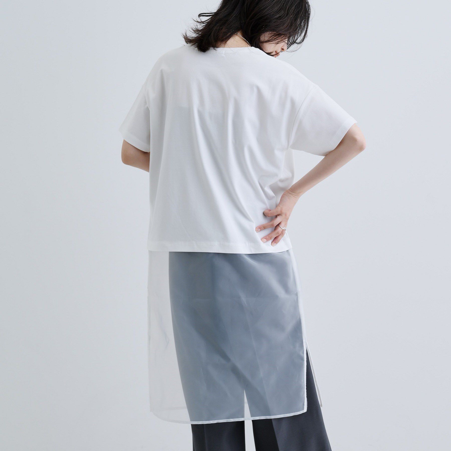 GALLEST「シアードッキングTシャツ」|Tシャツ・カットソー|