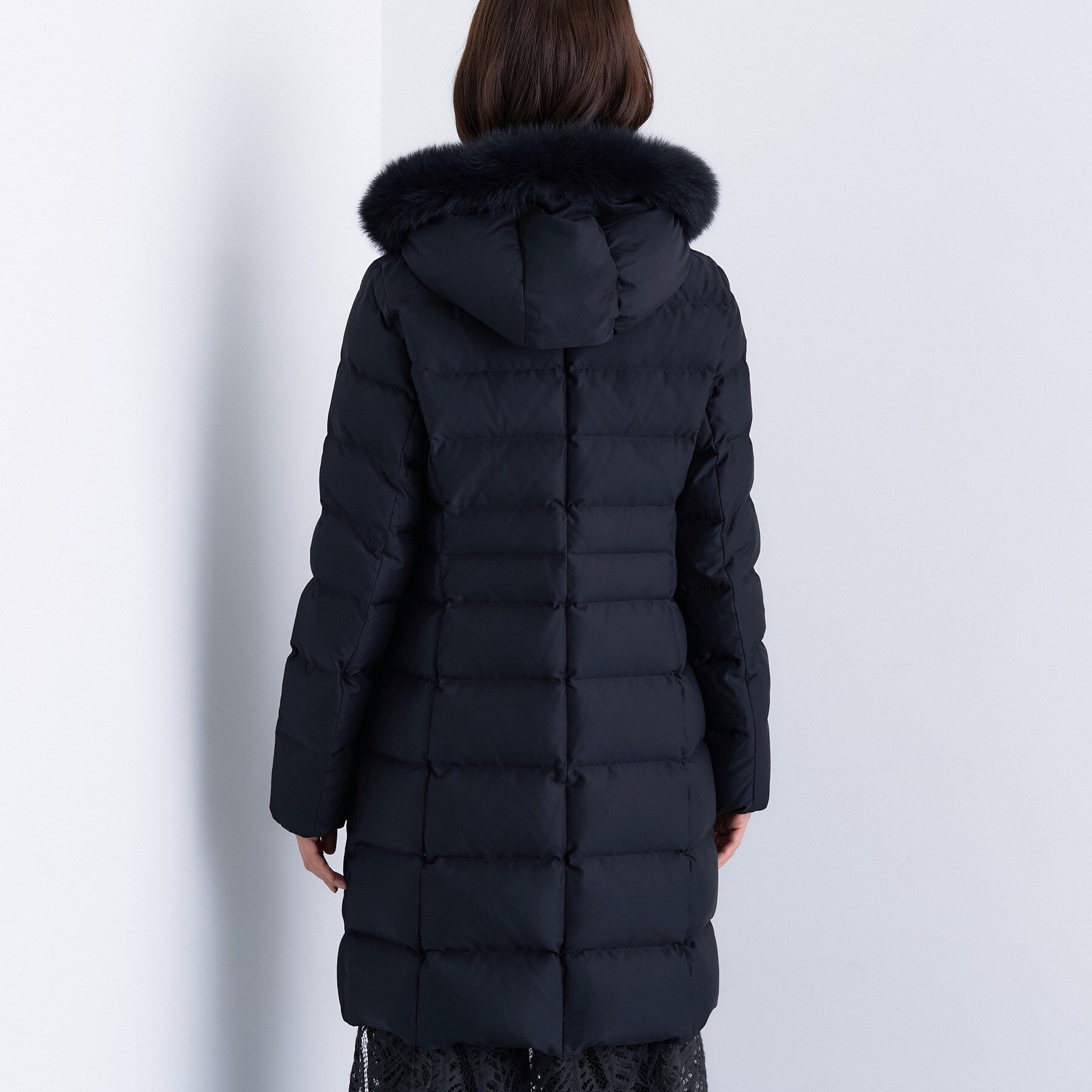 INDIVI「【名品／撥水／抗菌防臭】ロング丈リサイクルダウンコート」|ダウン|