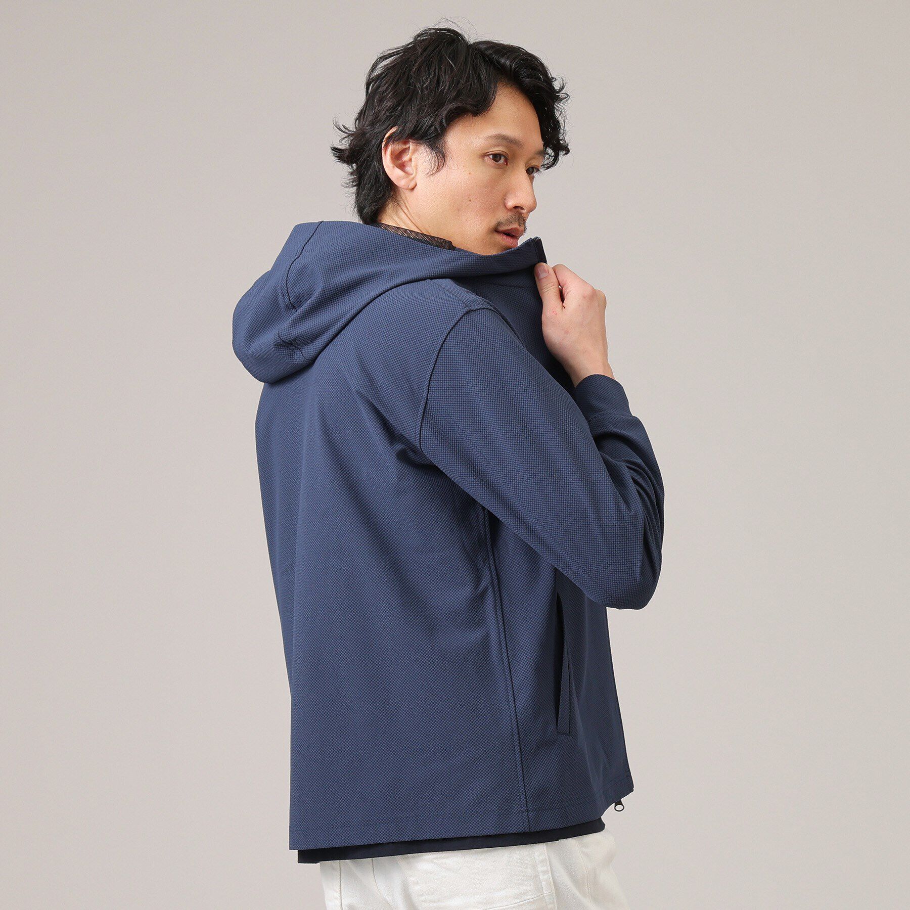 TAKEO KIKUCHI「トリコットメッシュ パーカー」|パーカー|