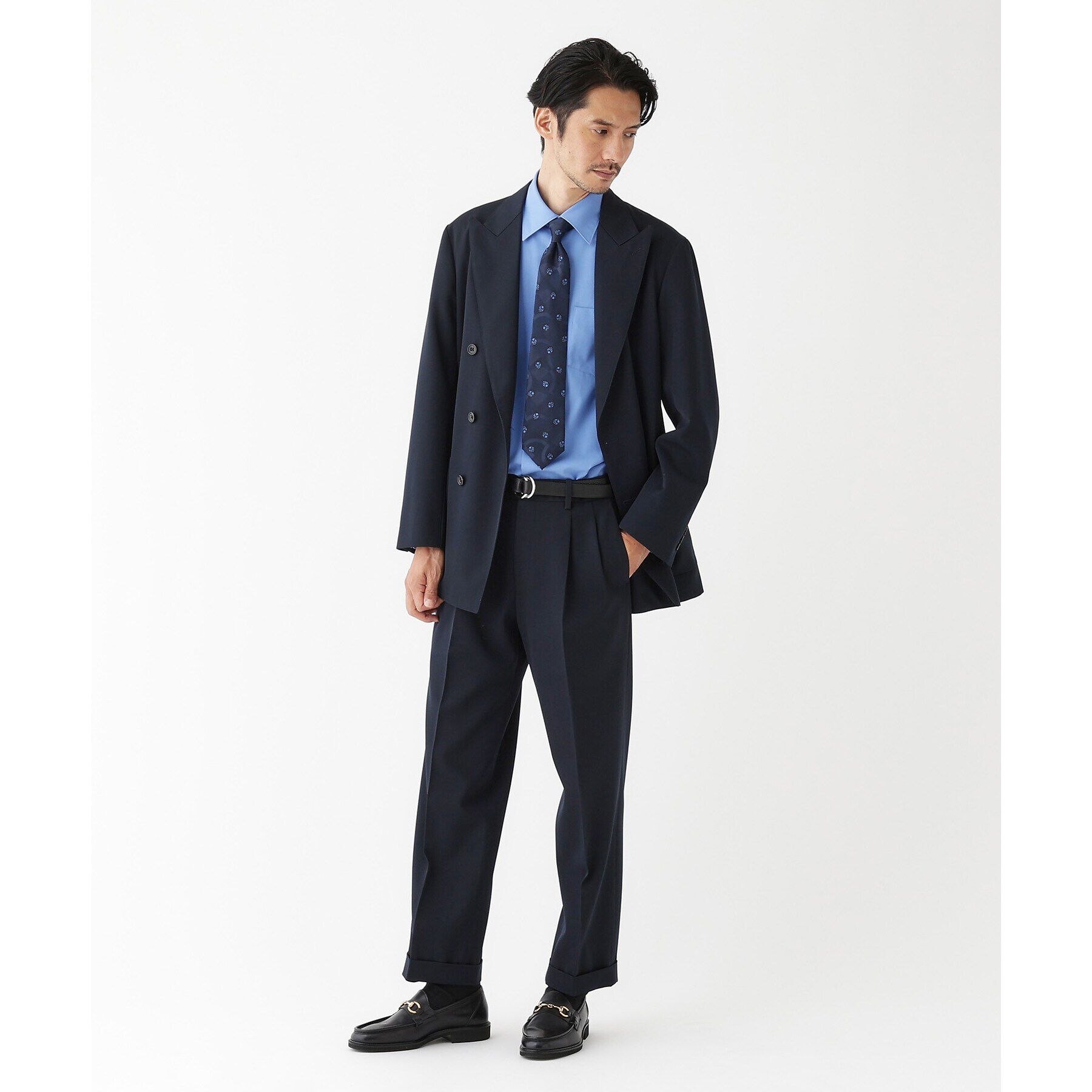 TAKEO KIKUCHI「【THE FLAGSHIP】ギャバ ダブル パンツ」|その他|