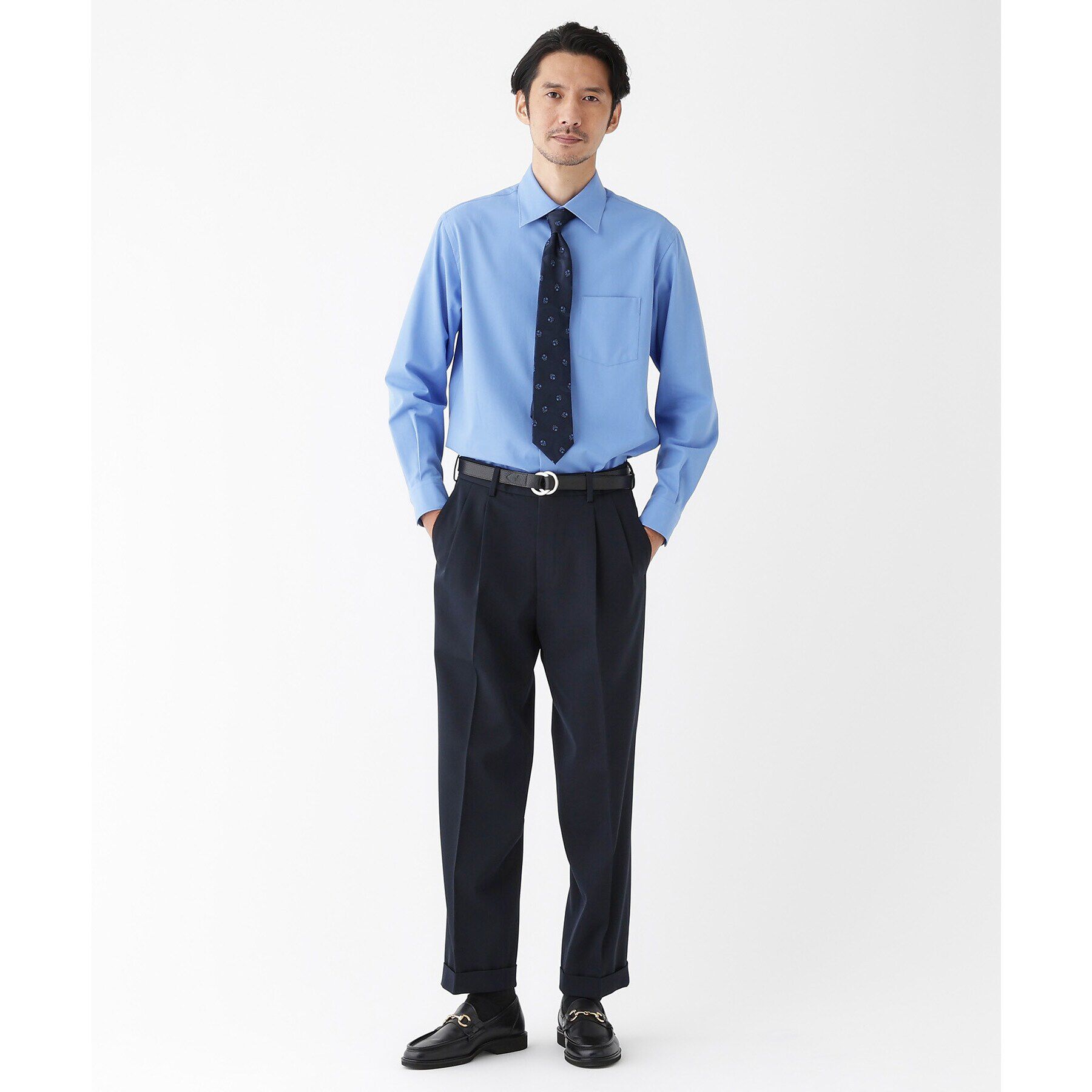 TAKEO KIKUCHI「【THE FLAGSHIP】ギャバ ダブル パンツ」|その他|