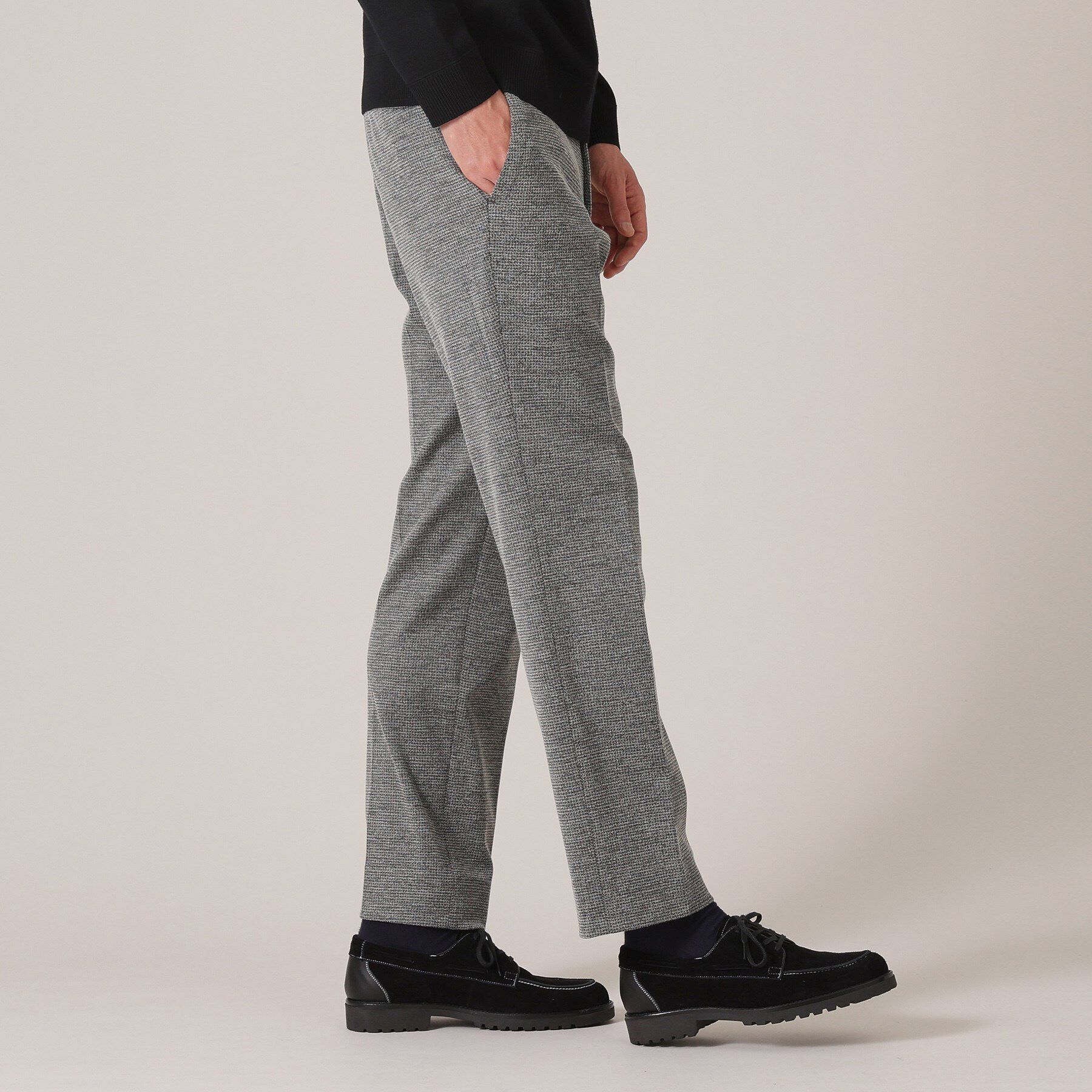 TAKEO KIKUCHI「【尾州織】ウールブレンド ムリネ千鳥パンツ / セットアップ対応」|その他|