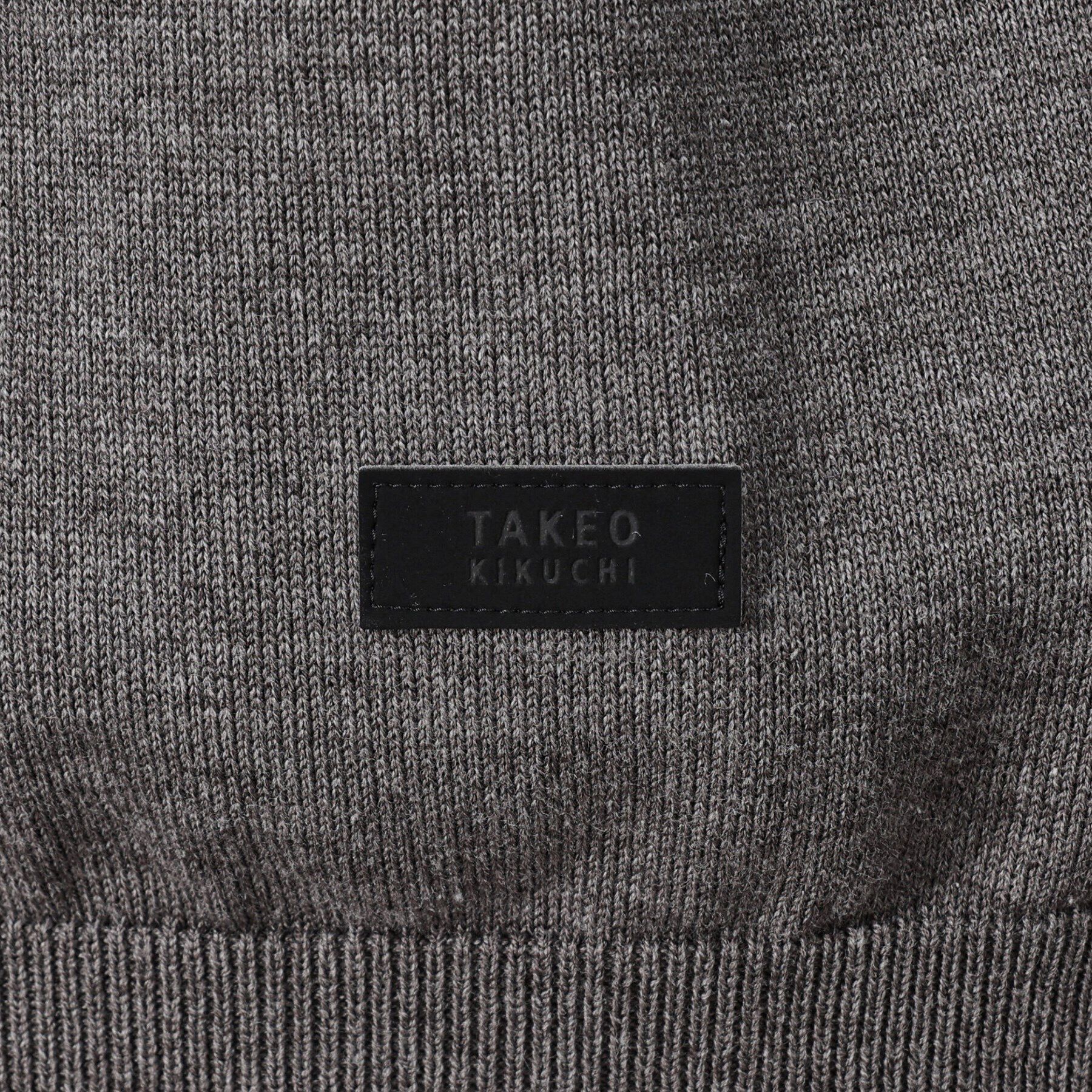 TAKEO KIKUCHI「【Made in JAPAN】スクエア インターシャ ニット」|ニット・セーター|